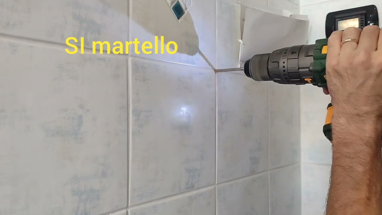 Forare le piastrelle senza scheggiarle