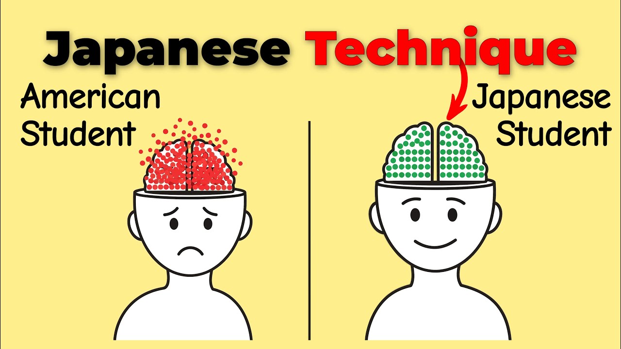 How To Remember EVERYTHING Like The Japanese Students (Study Less)