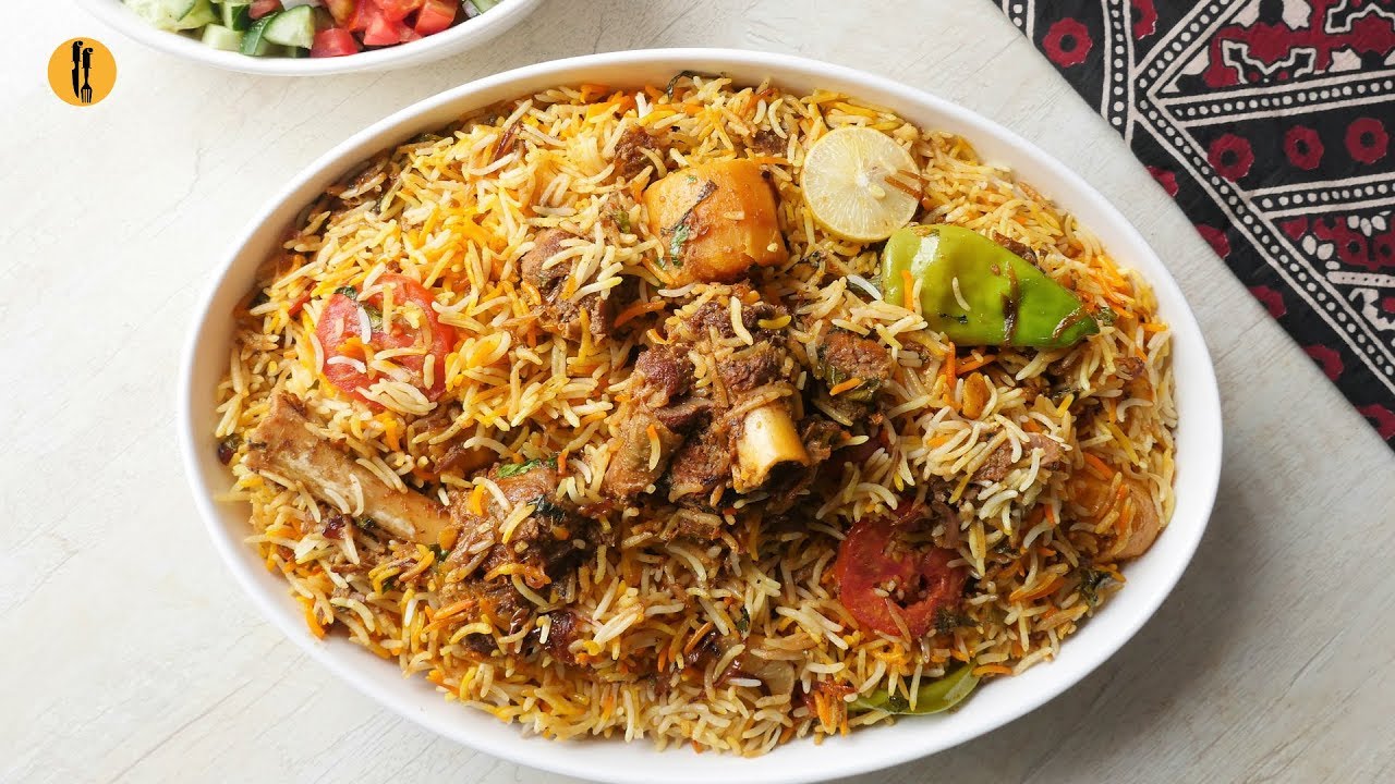 Mutton Sindhi Biryani Recipe By Food Fusion