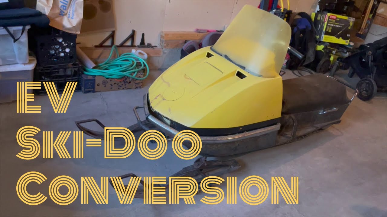 EV-DOO: Electric Snowmobile Conversion