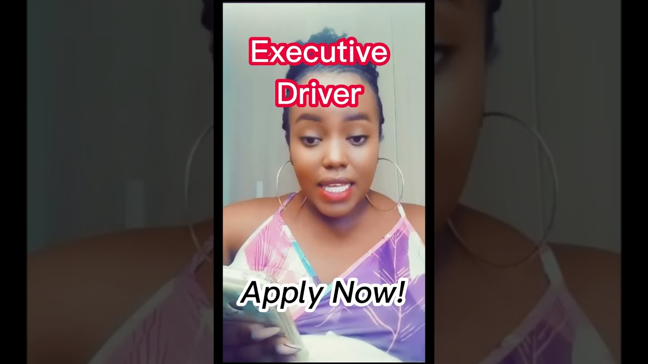 Executive Driver Position// jobs in Kenya now//my job