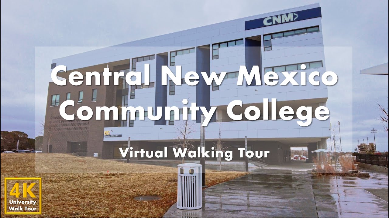 Central New Mexico Community College (CNM) — виртуальная прогулка [4k 60fps]