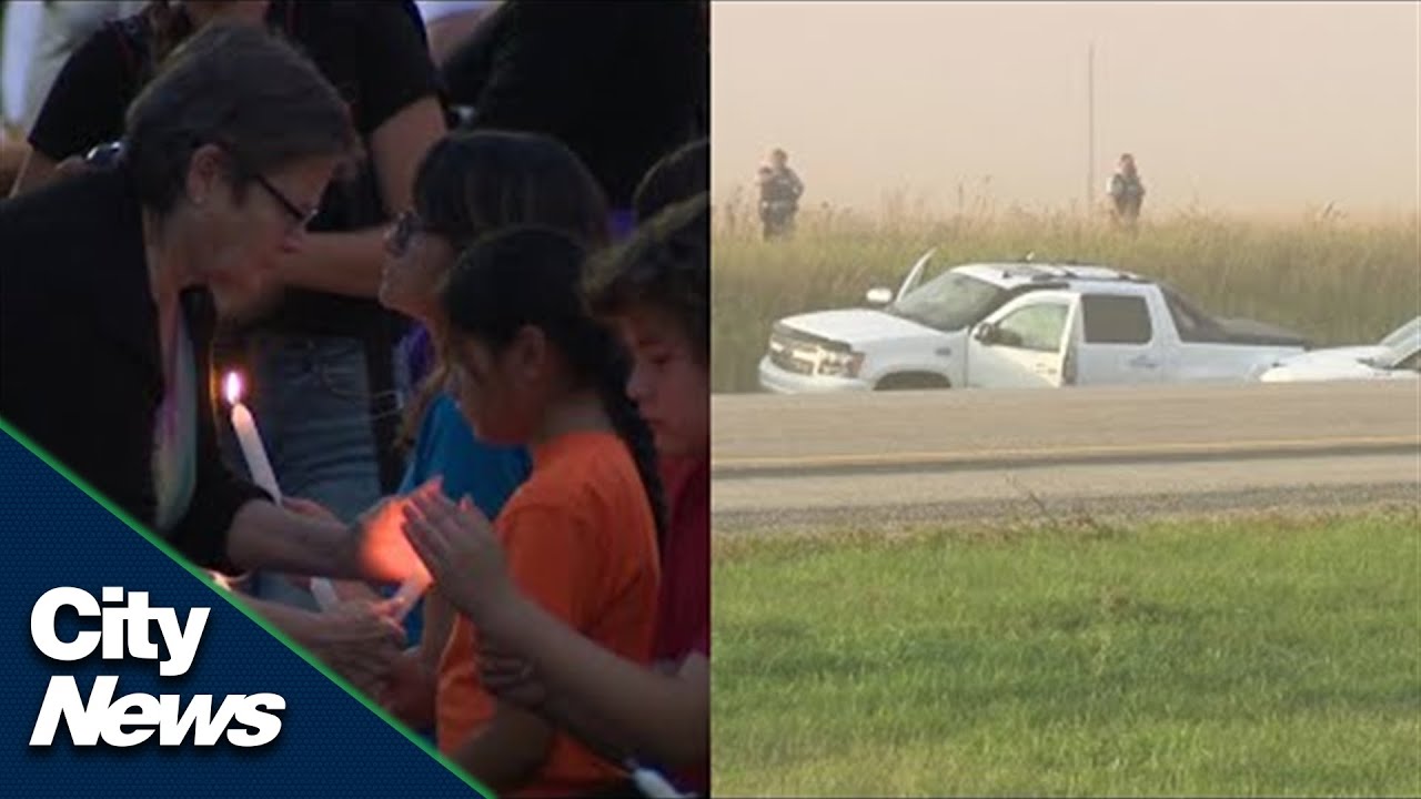 Vigil held in Saskatchewan after 4-day manhunt for Myles Sanderson ends