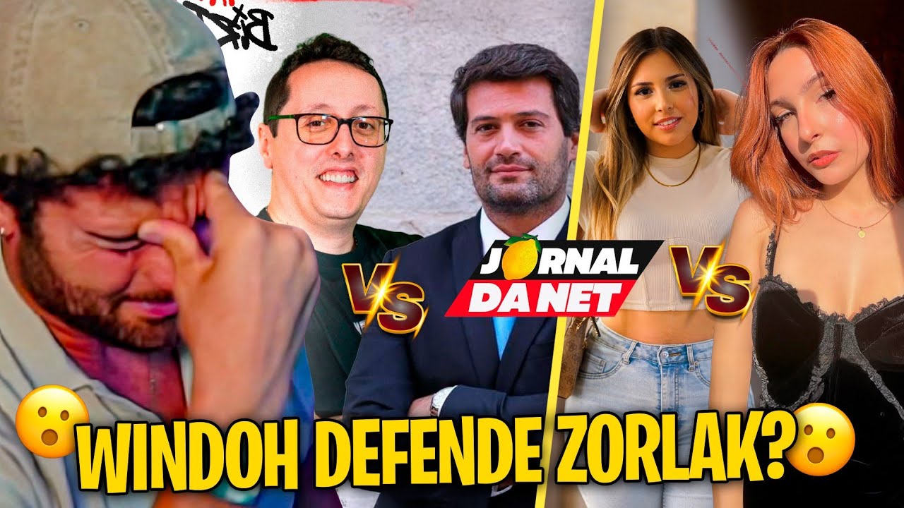 WINDOH REAGE A NOTICIAS ' ZORLAK RESPONDE AO ANDRÉ VENTURA! TIAGOVSKI USA BOTS? '