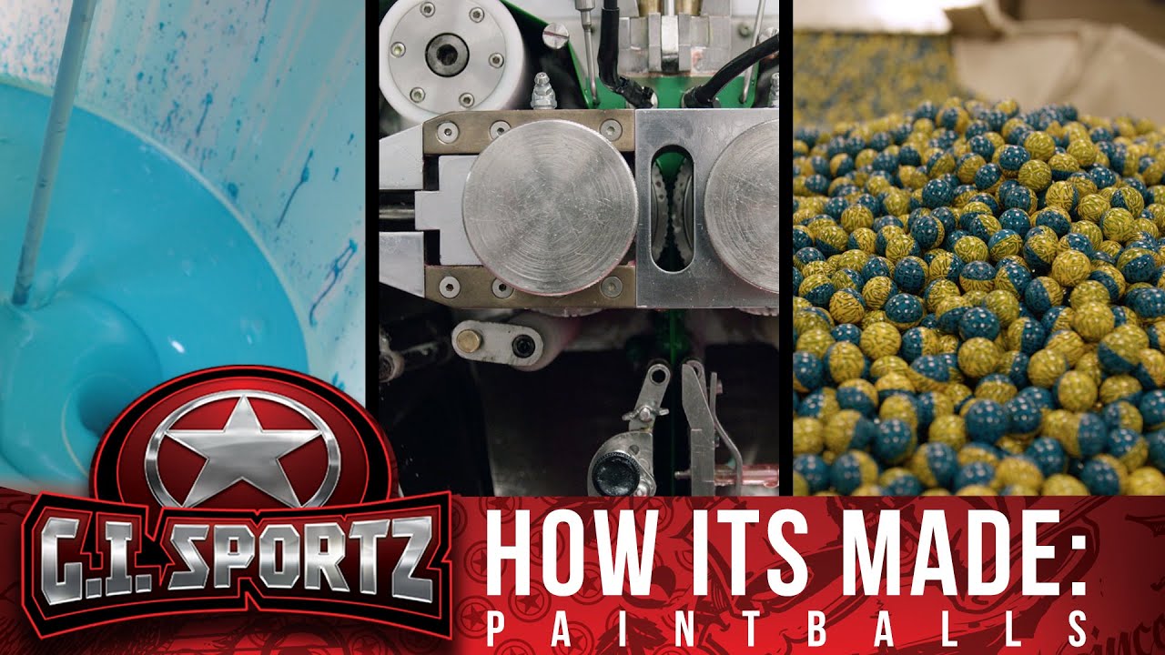 How Paintballs Are Made at G.I. Sportz