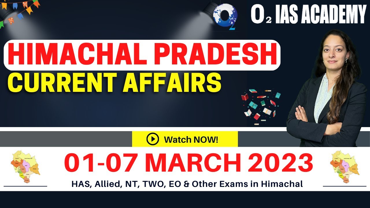 Himachal Pradesh Current Affairs March 2023 | HP Current Affairs 2023 | Current Affairs for HPAS