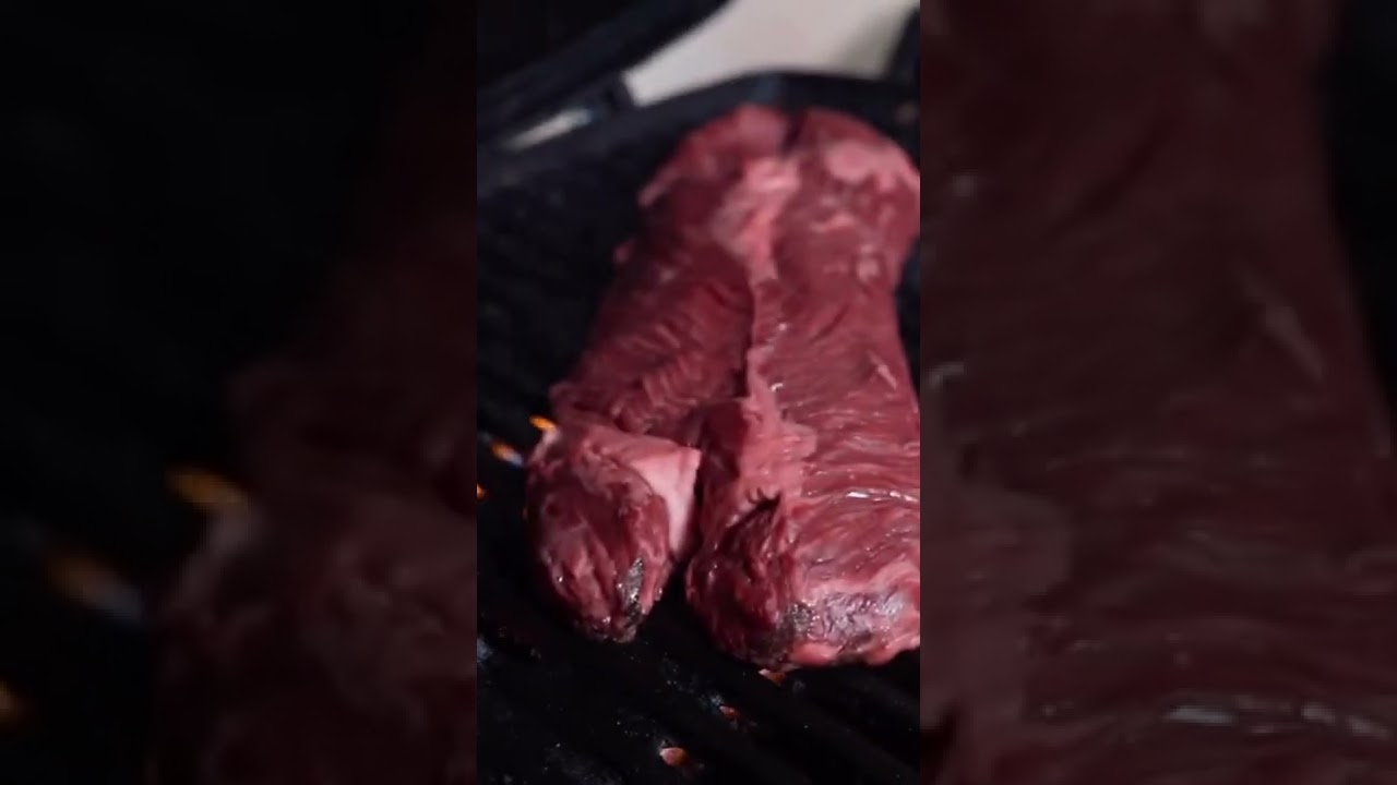 Onglet steak with greek tzatziki sauce