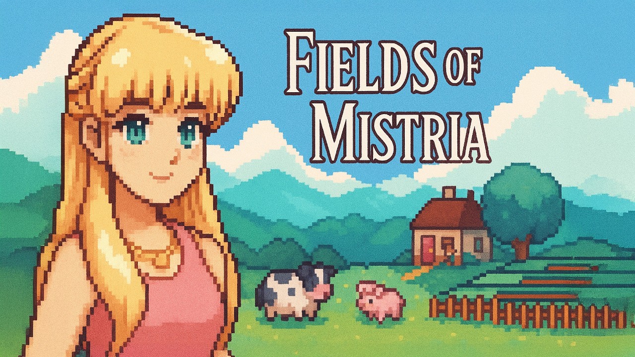 UPDATE ~ Fields of Mistria Longplay | ASMR Relax, Study, Sleep | No Commentary | Part 17