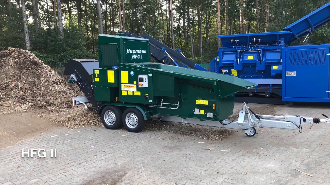 Probebetrieb HFG II mit 120 Sieb