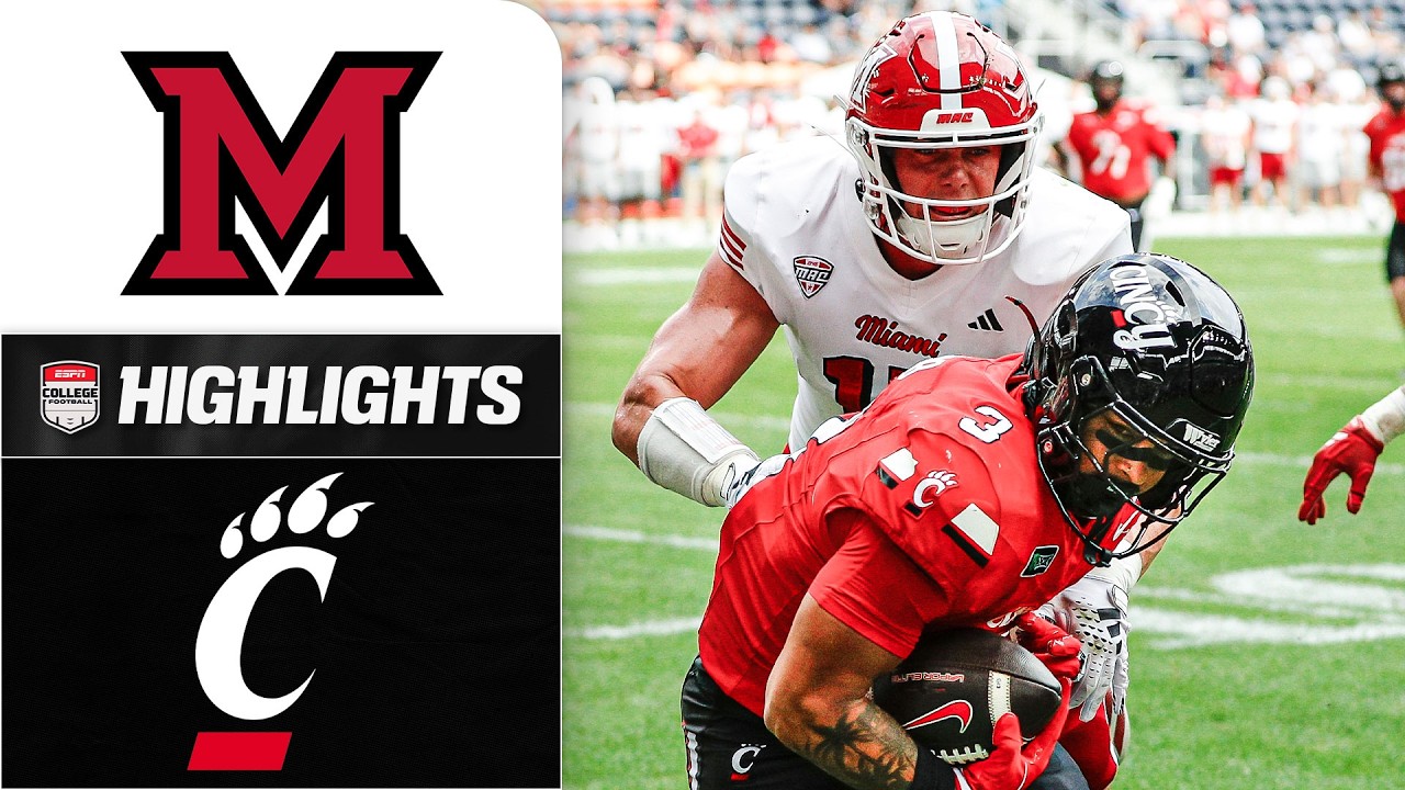 WILD COMEBACK 🤯 Miami (OH) vs. Cincinnati | Full Game Highlights | ESPN College Football