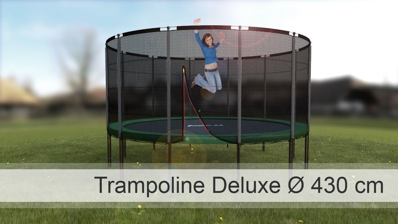 Ampel 24 - Deluxe Trampoline Ø 430 cm FR