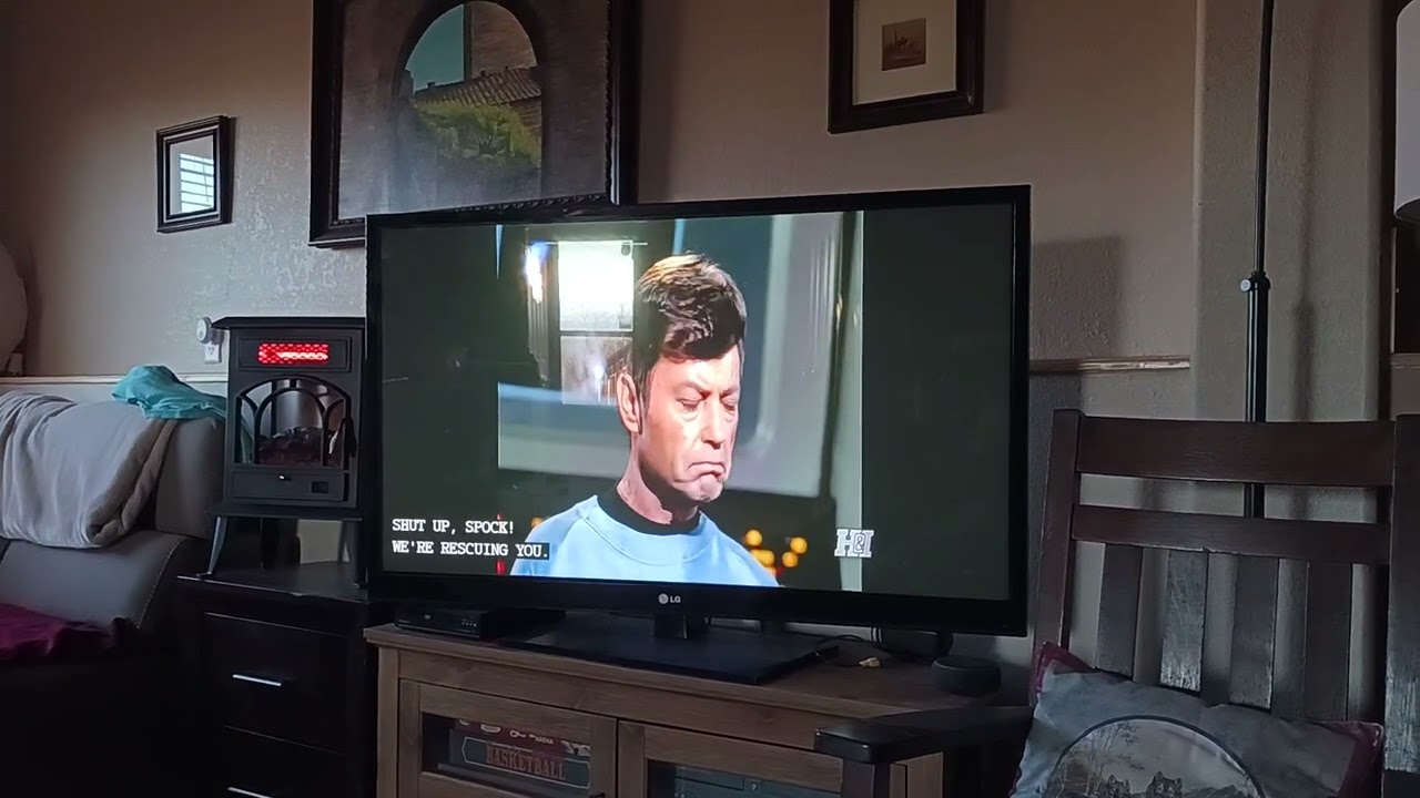 Shut up, Spock. we're rescuing you.