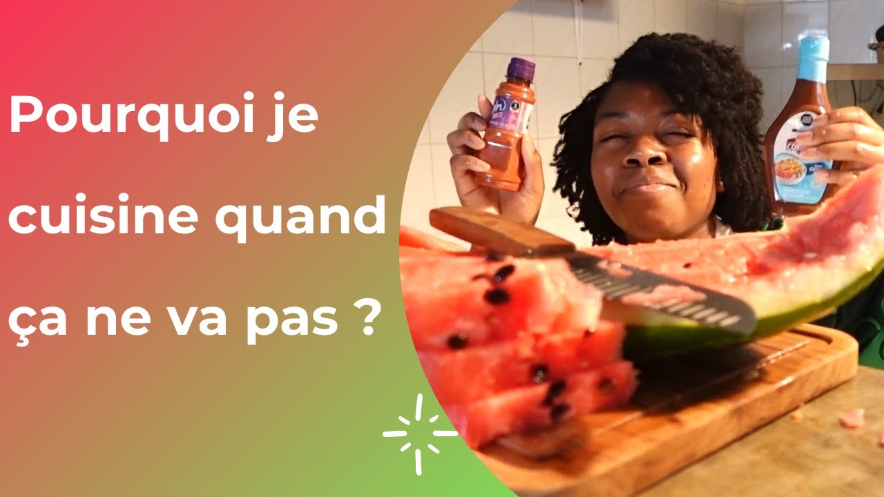Pourquoi je cuisine quand ça ne va pas ?