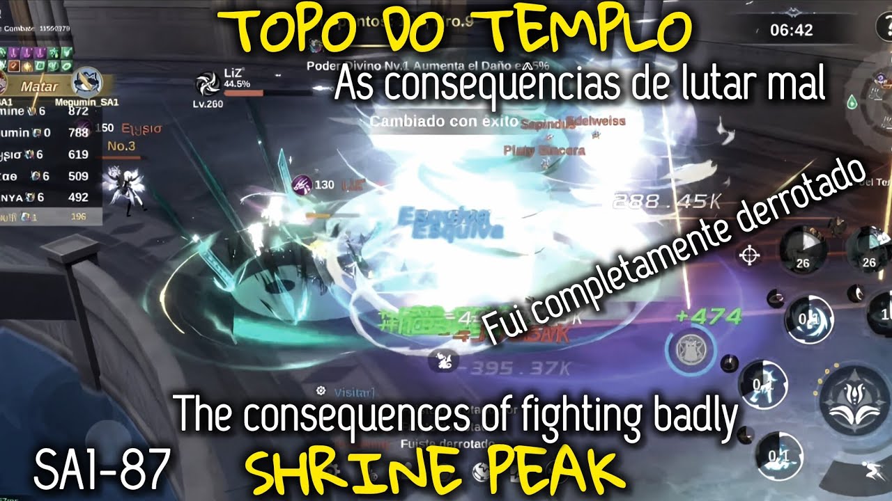 The Legend of Neverland | Pico del Templo Sagrado - NUNCA TE CONFÍES Y MUCHO MENOS SUBESTIMES - TLON