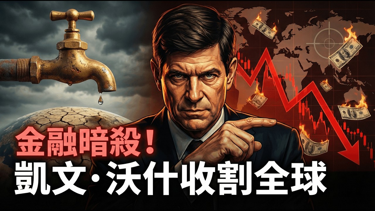 凱文·沃什如何完成對全球流動性的最後一次金融暗殺？#美聯儲 #去美元化 #金融危機 #資產保衛戰 #2026大預言