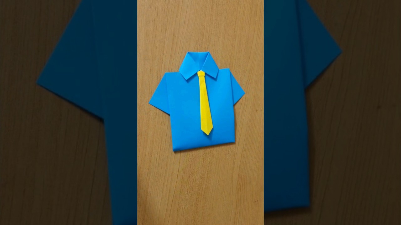 Easy diy origami craft for kids #shorts #papercraft #origami #diy #youtubeshorts #craft
