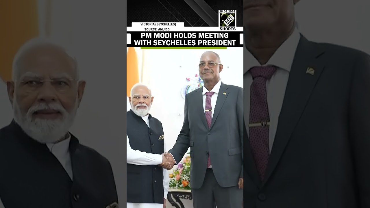 WATCH: PM Modi holds key meeting with Seychelles President Dr. Patrick Herminie