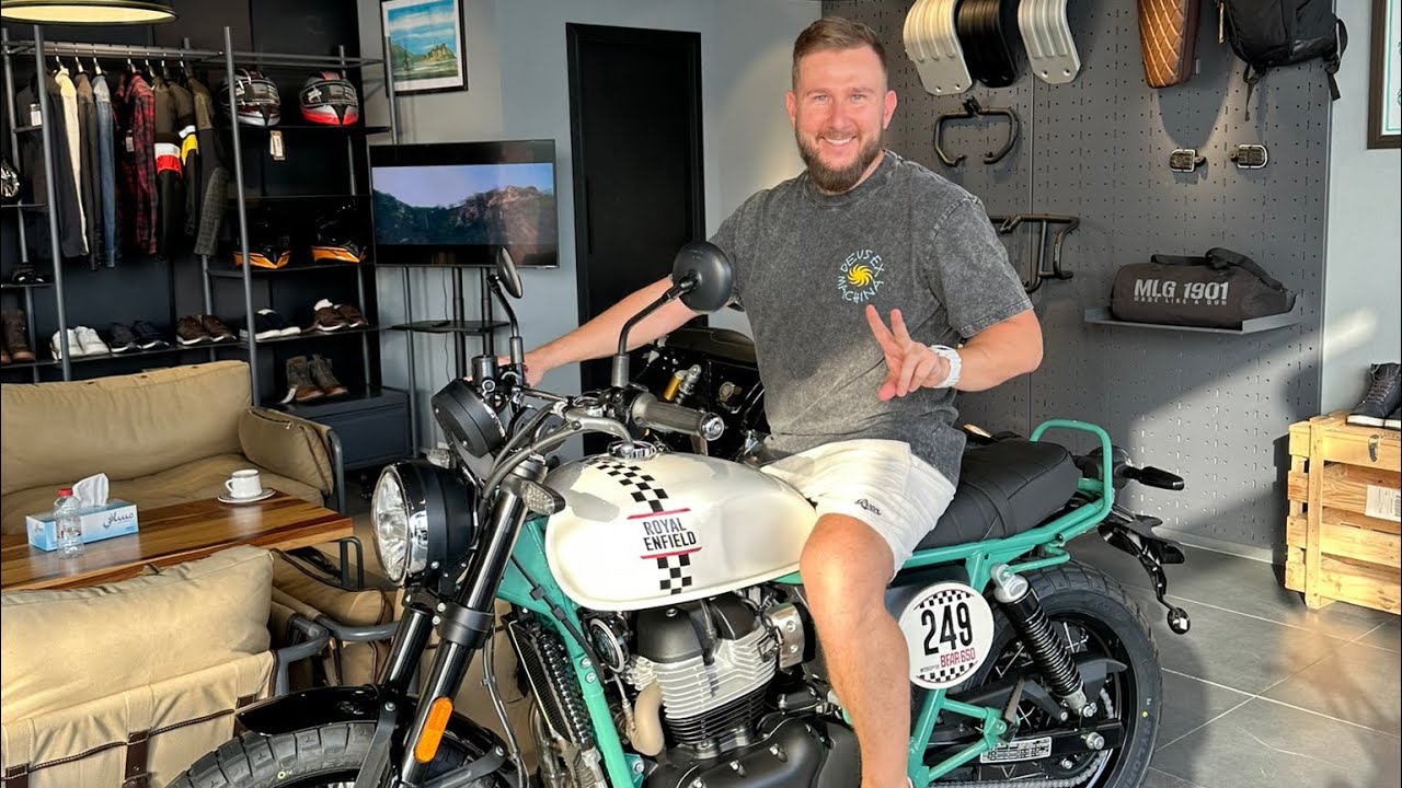 Купил мотоцикл в Дубае. Royal Enfield Bear 650