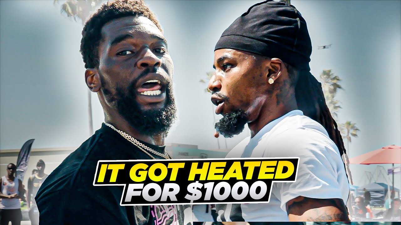 Hezi God vs Left Hand Dom Gets HEATED at Venice | Ballislife 2v2 Tournament ft Fomby, Koda & More