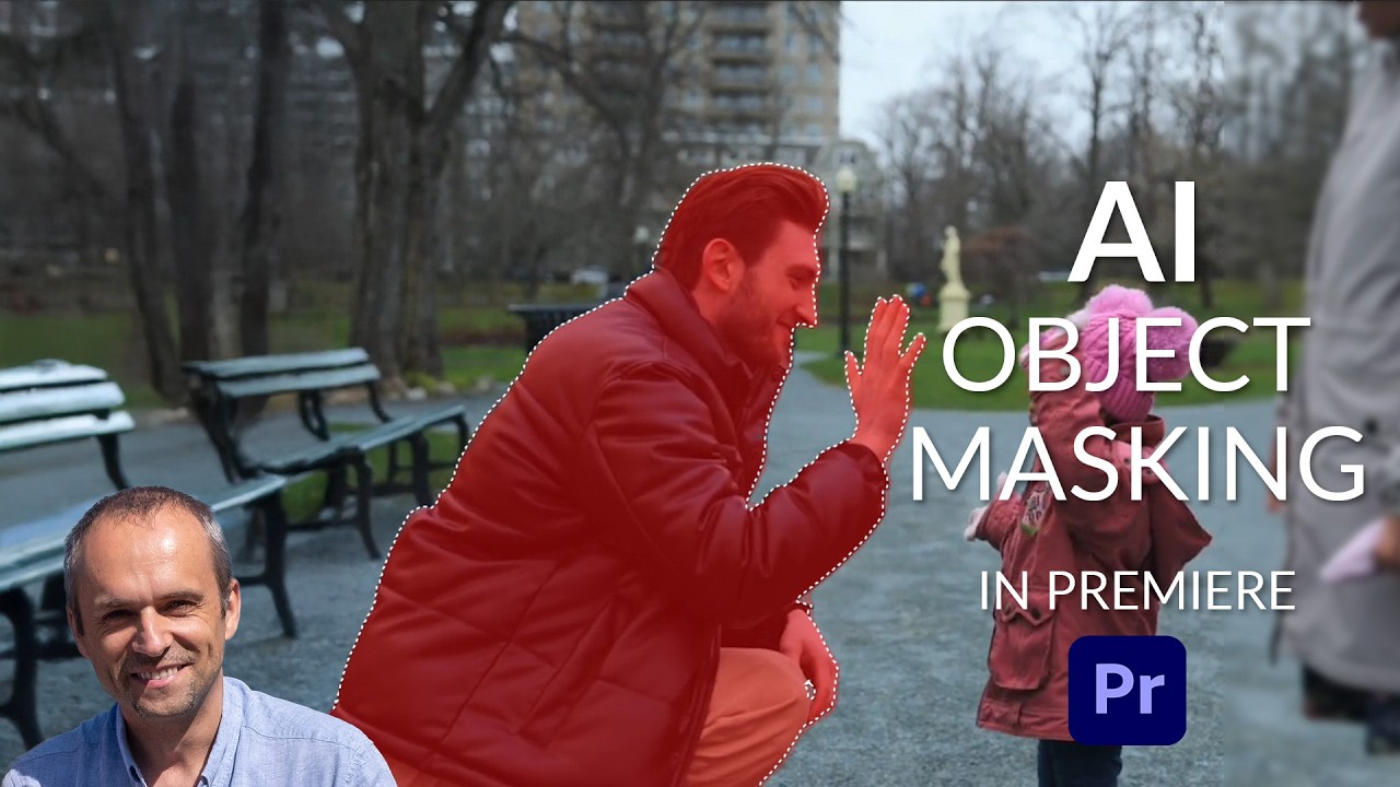 Маскирование и отслеживание с помощью ИИ в Adobe Premiere