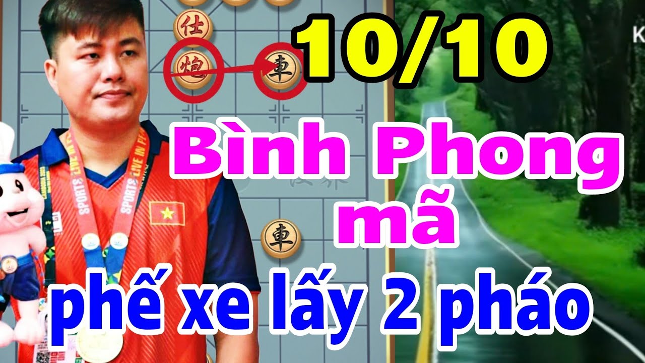 Cờ tướng lại lý huynh phế xe lấy 2 pháo tấn công vũ bão