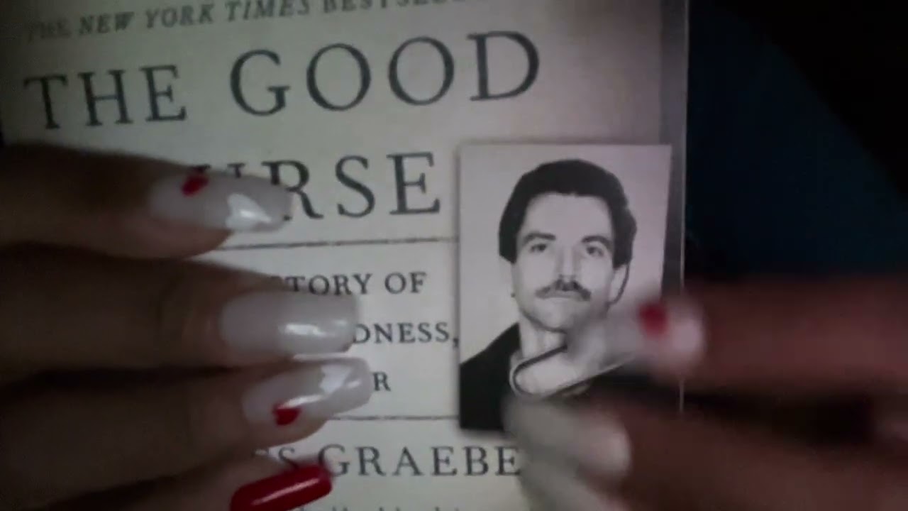 ASMR True crime book tapping 