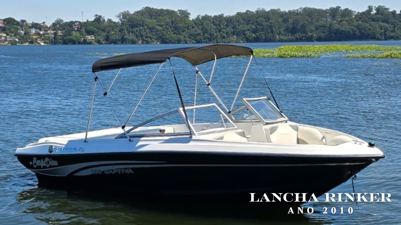 Lancha Americana Rinker 186 Capitiva Ano 2010 Review Completo