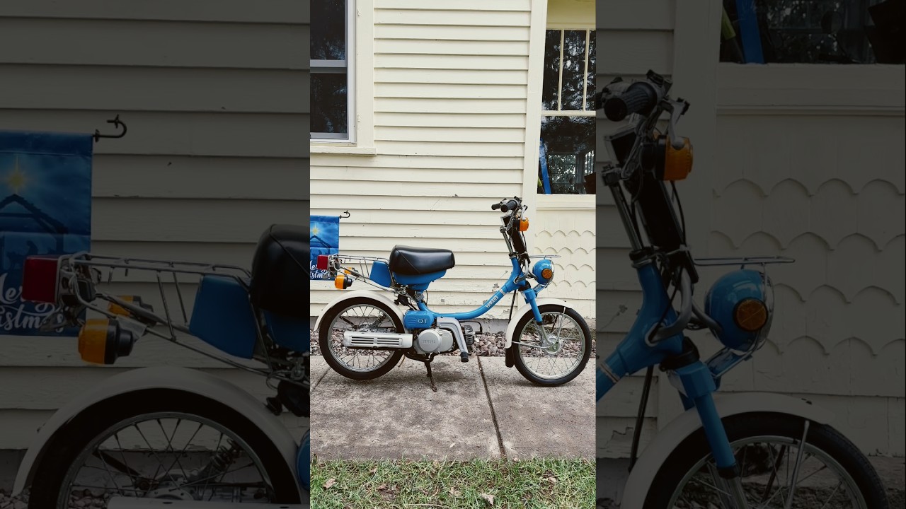 QT50 First Start!! || #yamaha #qt50 #puch #moped #scooter #t&ouml;ffli #50cc #engine #motivational