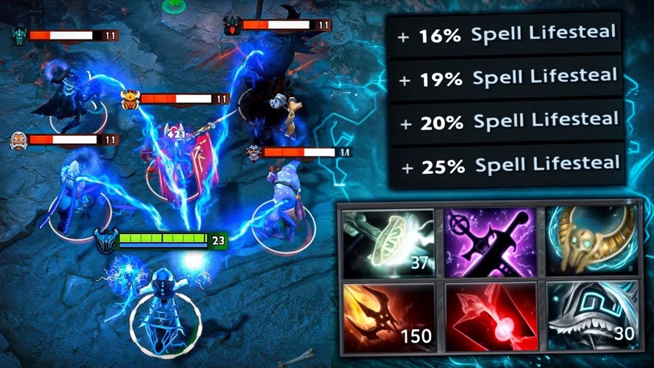100% Spell Life Steal Razor New Meta🔥🔥🔥Raid Boss 31 Kills | Dota 2 Gameplay