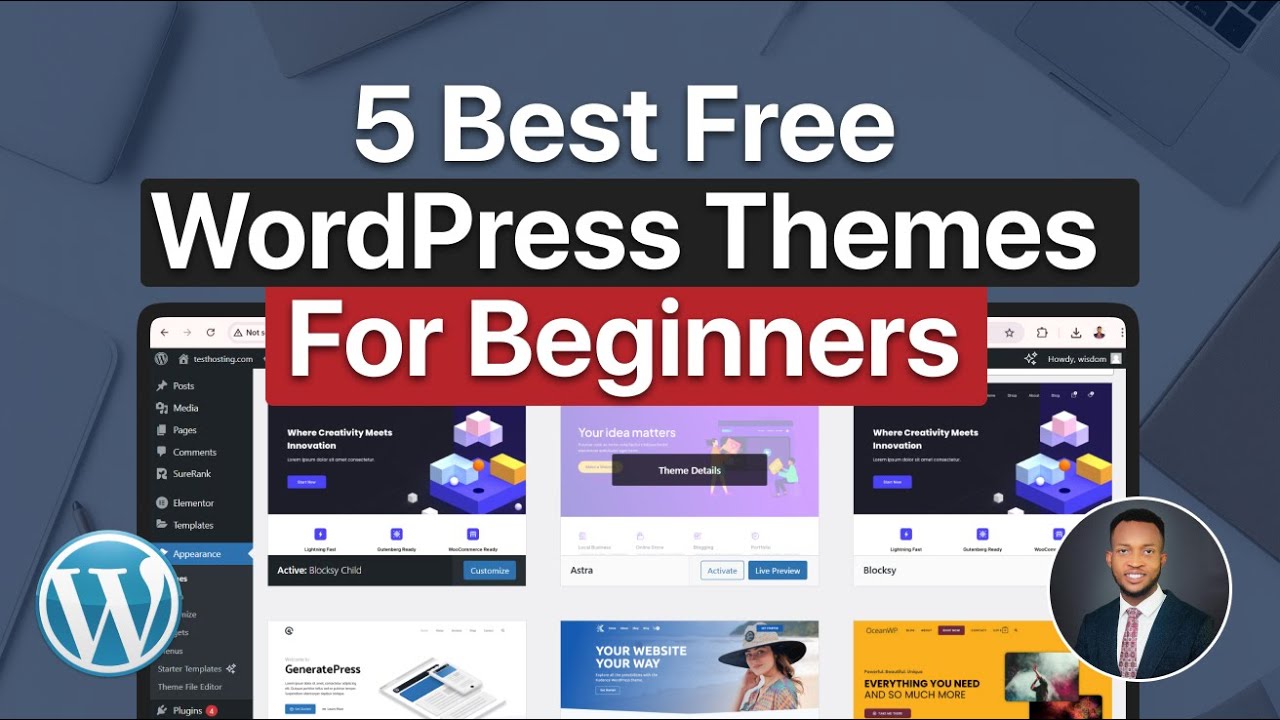 5 Best Free Wordpress Themes to Use For Beginners