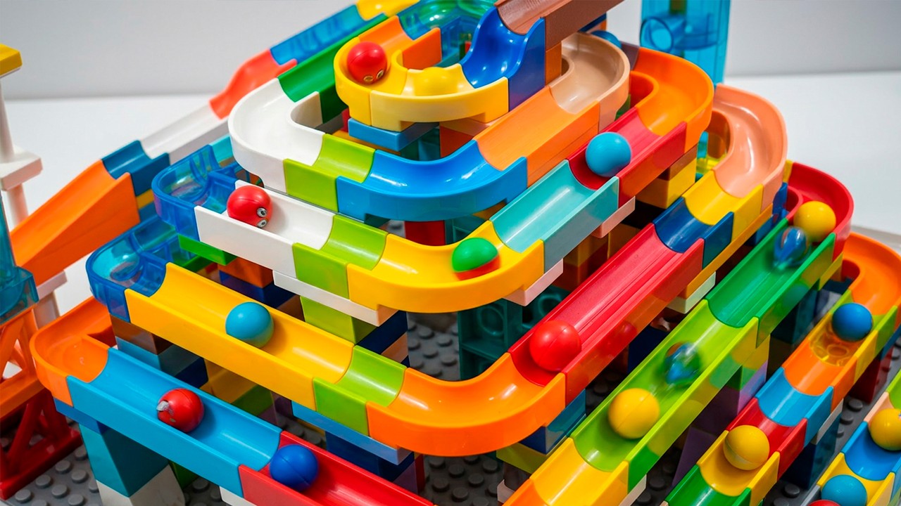 Too Many Levels, Too Much Speed&hellip; This Marble Run Goes Out of Control