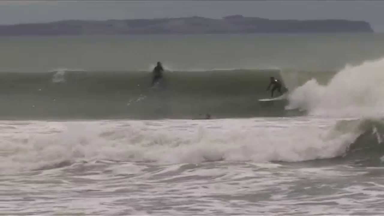 Tropical Cyclone Pam, 'Big Monday' at The Reef, Auckland, NZ