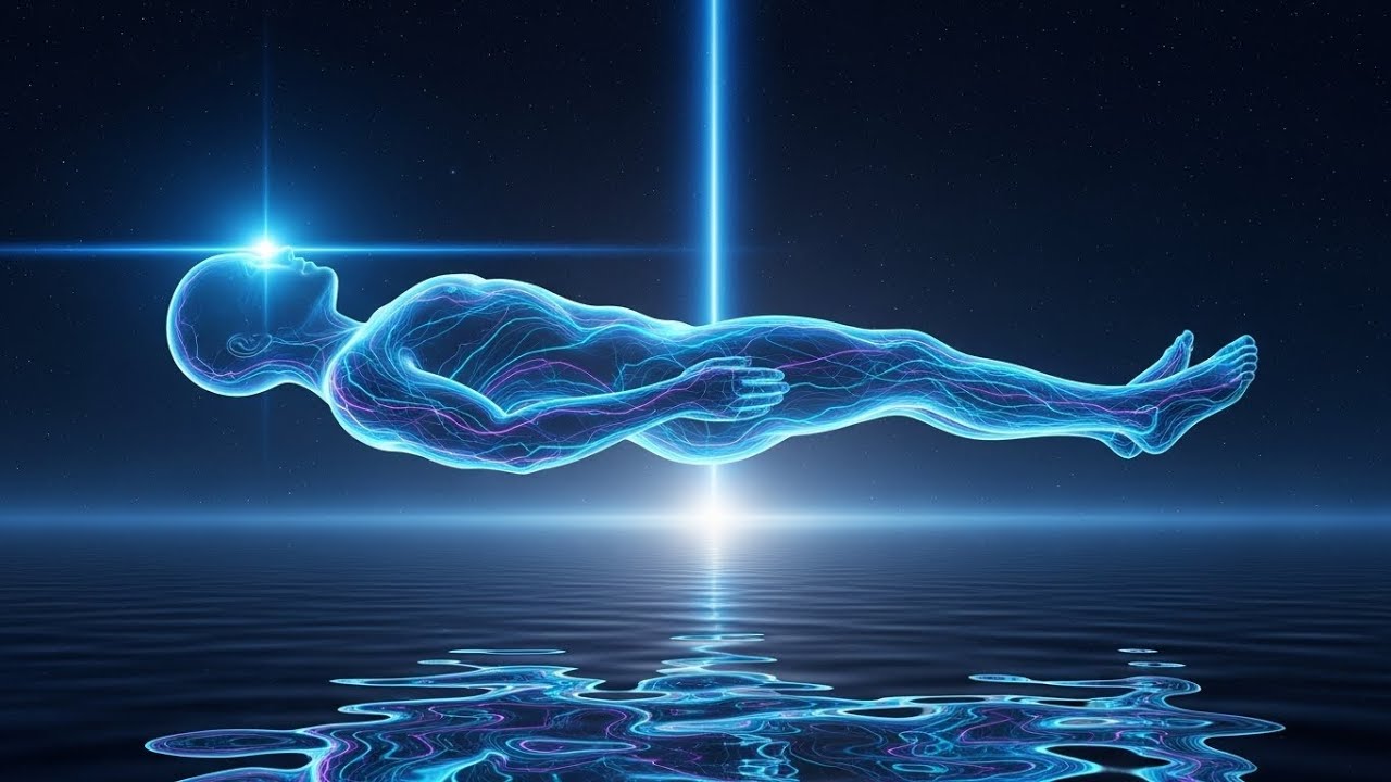 Astral Horizon Silence: 528Hz + 963Hz Night Meditation, Emotional Ease & Quiet Awareness