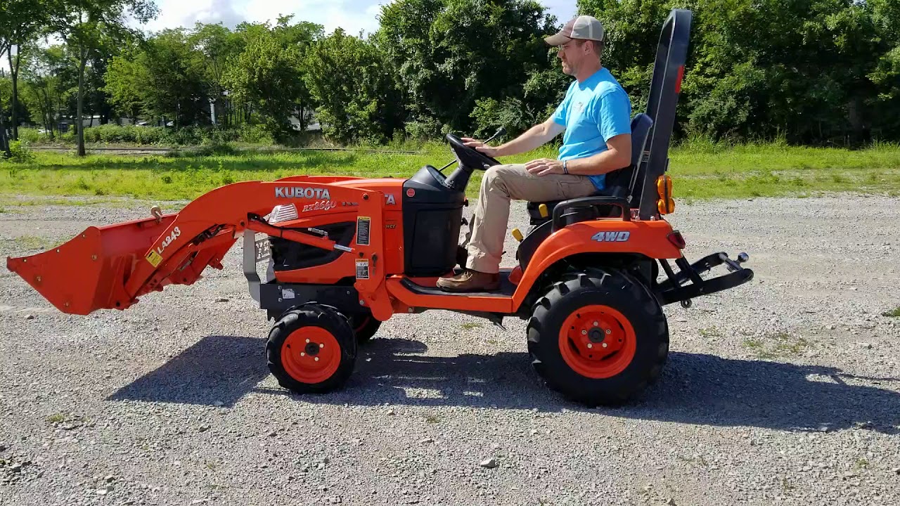Kubota BX2660 w loader video
