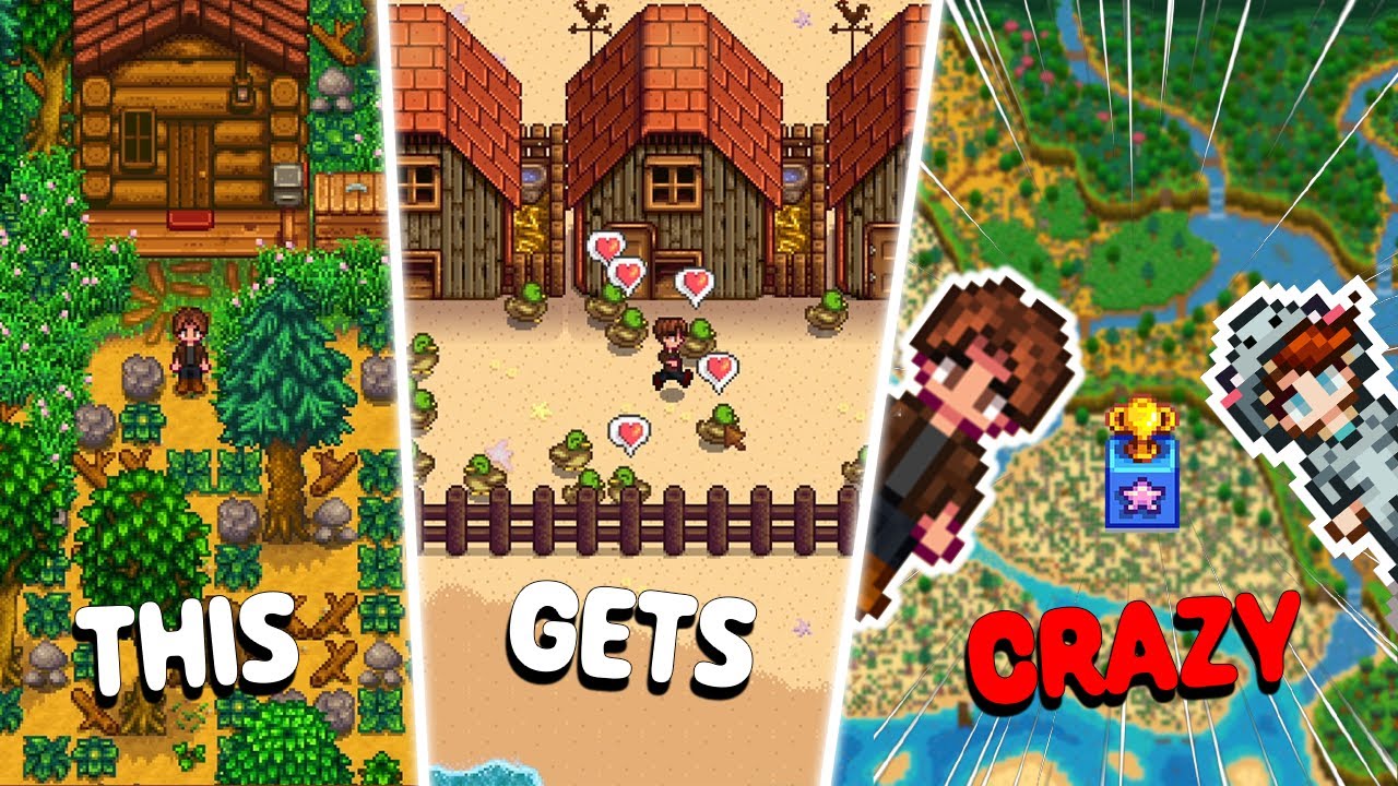 This Stardew Valley Challenge was INSANE | Poxial vs Sharky!