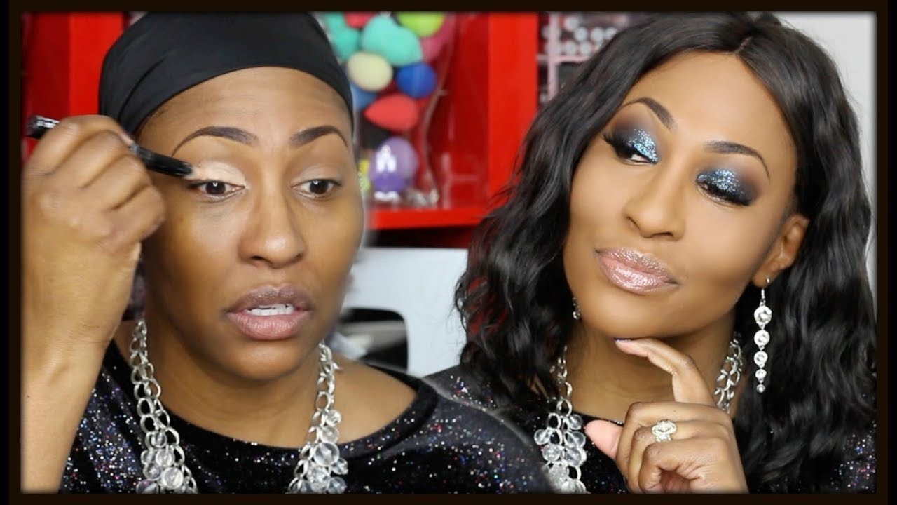 Last Minute New Year's Eve Makeup 2018 