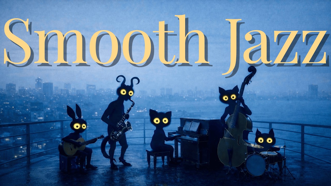海辺のナイトジャズ｜Ocean View Night Jazz Live｜作業・睡眠・勉強用BGM