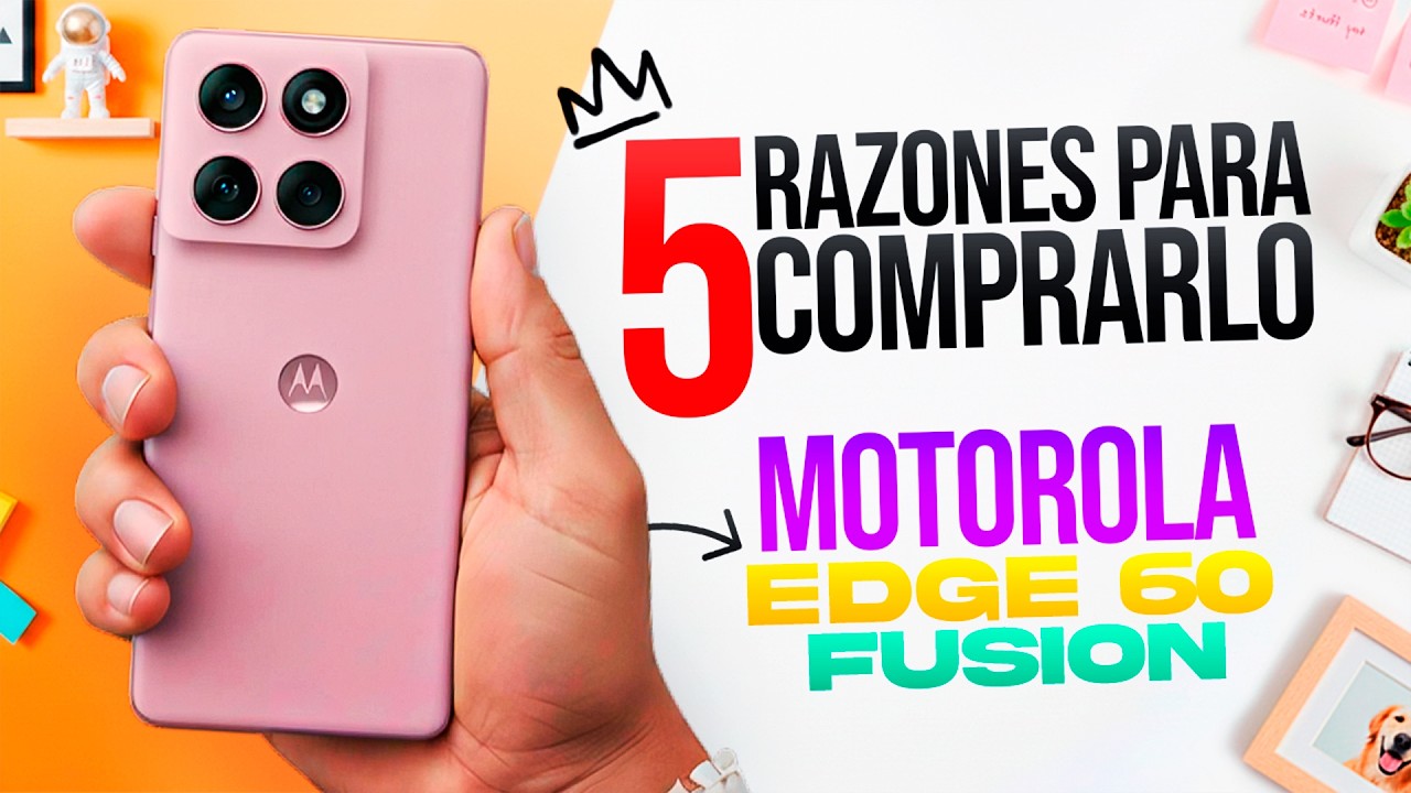 7 Razones para COMPRAR el MOTO EDGE 60 FUSION🏆 EL REY HA VUELTO 🏆