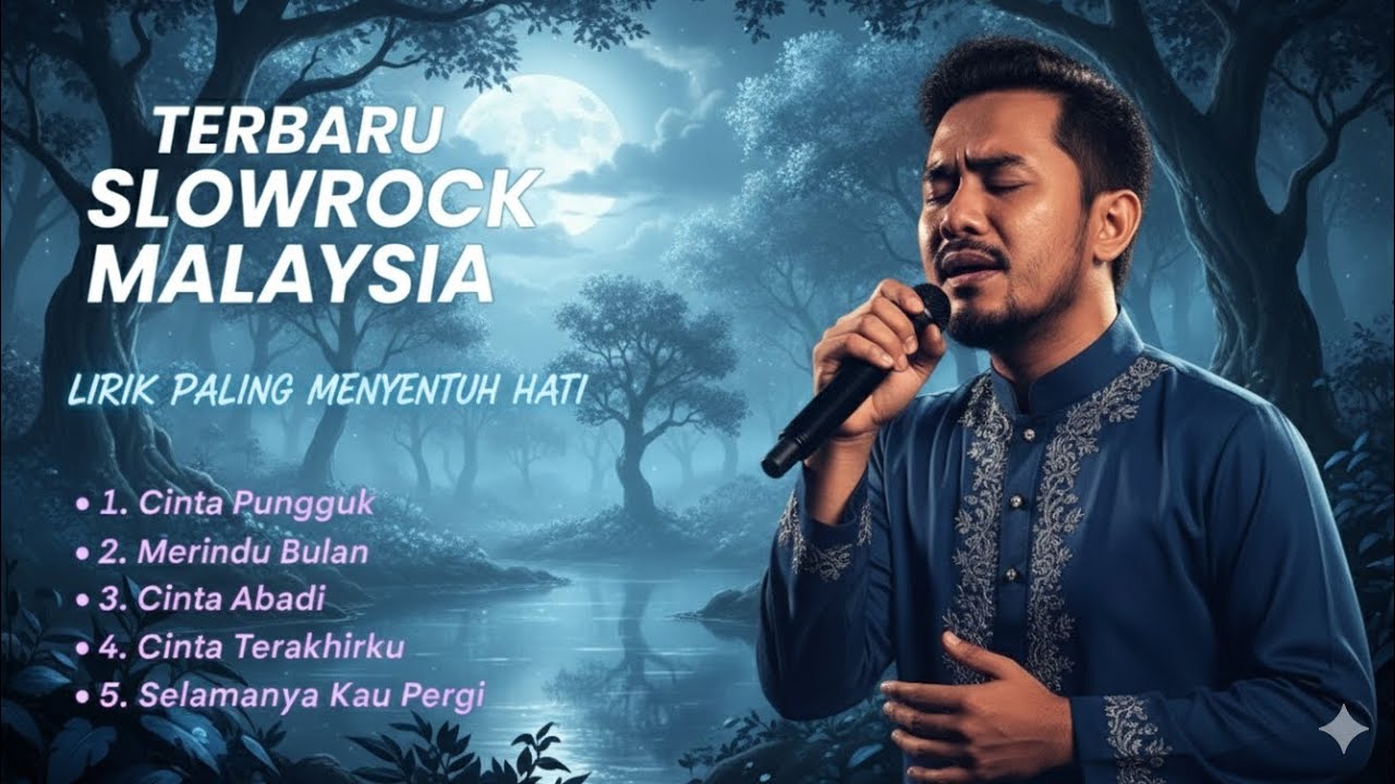 Slowrock Malaysia Terbaru | Lirik Paling Menyentuh Kalbu | Lagu Slow Rock Penuh Perasaan