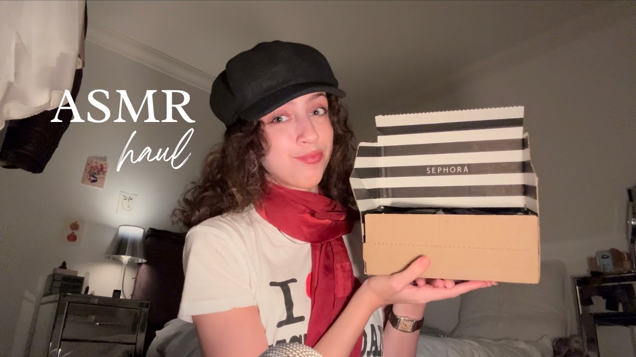 ASMR Sephora Unboxing and Yap