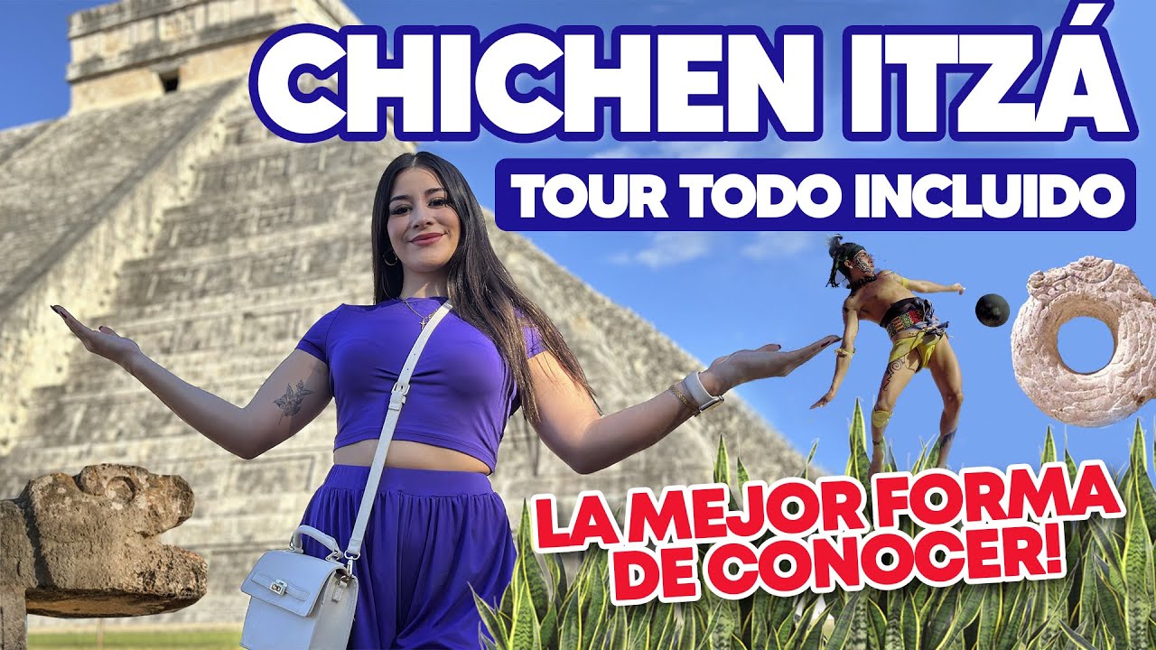 CHICHEN ITZÁ MÉXICO 🇲🇽 TOUR de 1 día desde CANCUN ✅ Valladolid, Cenote, Buffet ¡TODO INCLUIDO! 😱 4 K