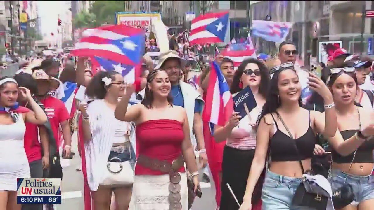Over 1M attendees and participants at this year's Puerto Rican Day Parade