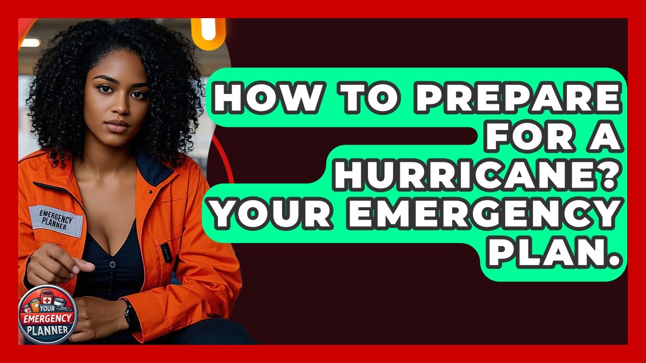 How To Prepare For A Hurricane? Your Emergency Plan. - Your Emergency Planner