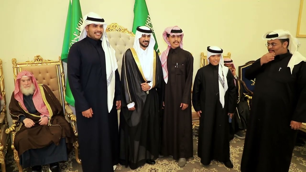 حفل زواج الشاب محمد بن بردي العنزي في قصر اليمامة يوم الخميس الموافق 1447/7/13هـ