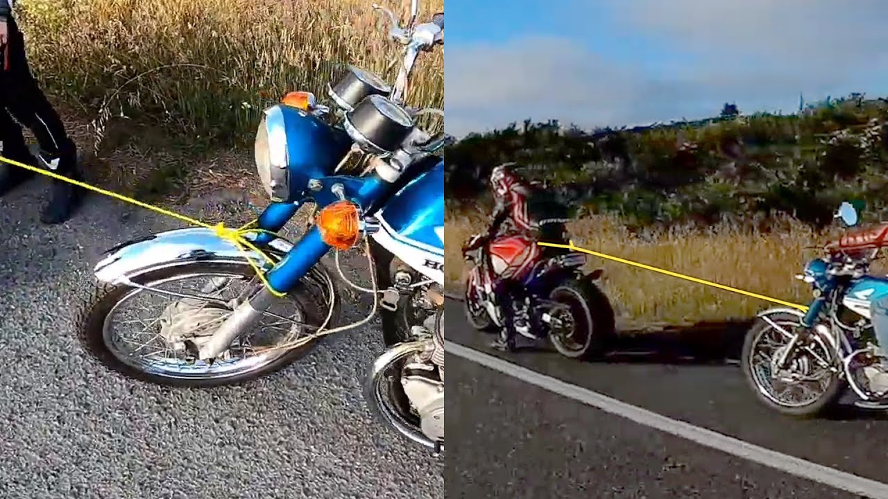BIKERS HELPING COMPLETE STRANGERS | MOTORCYCLE RIDER RANDOM ACTS OF KINDESS COMPILATION #2