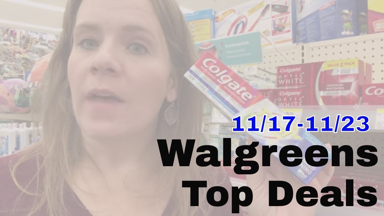 My Don't Miss Deals at Walgreens This Week: 11/17-11/23