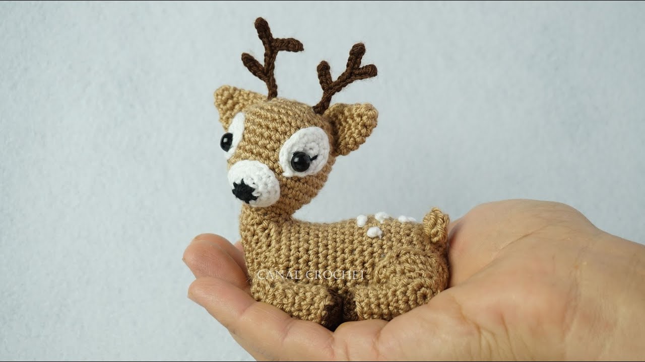 Ciervo amigurumi tutorial