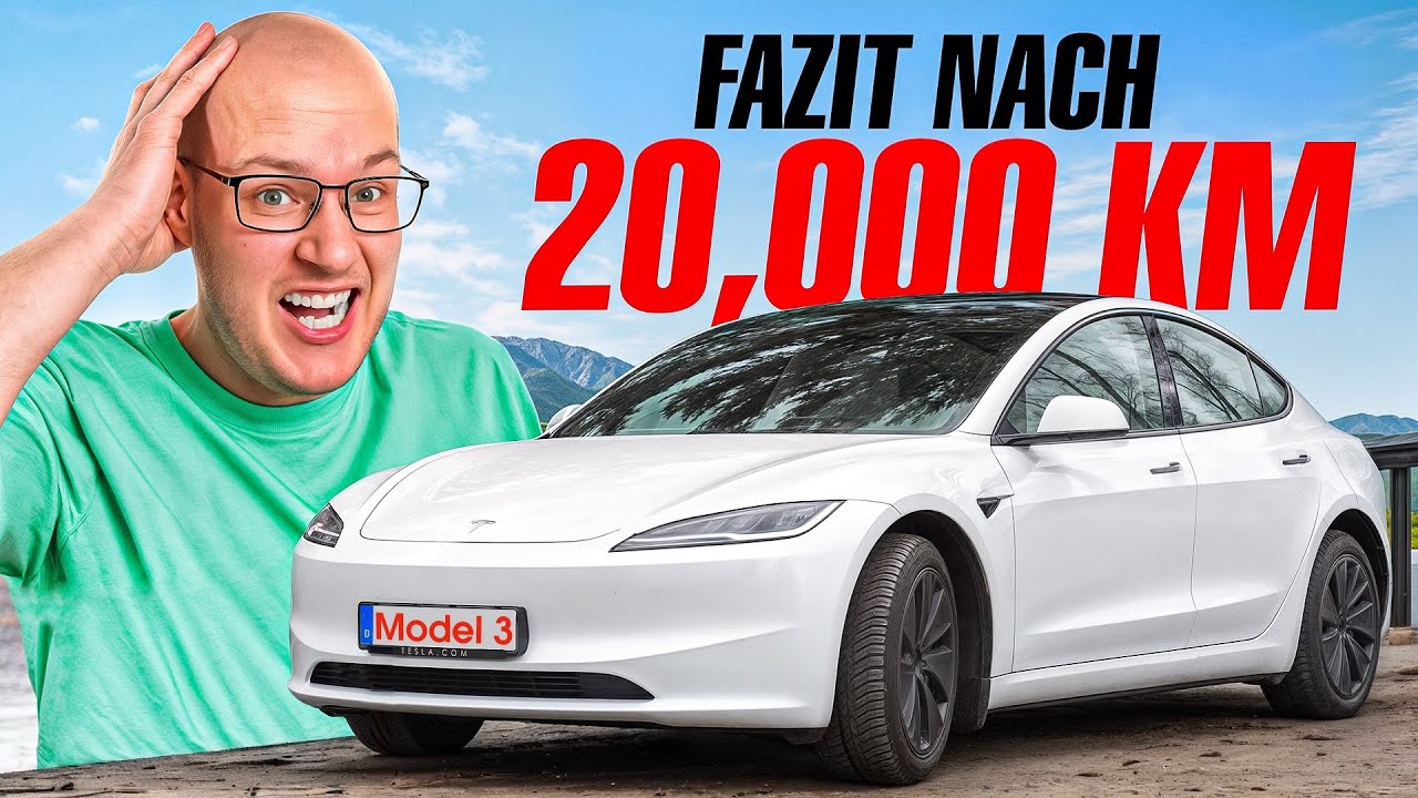 12 Monate Tesla Model 3 Highland: Die Wahrheit über Blinker, Verbrauch und Abnutzung! 🚗⚡