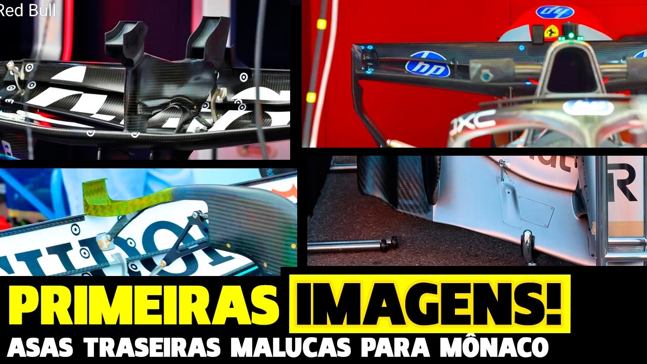 🚨PRIMEIRAS IMAGENS MOSTRAM ASAS MALUCAS E MUITAS MUDAN&Ccedil;AS PARA GP DE M&Ocirc;NACO | F&Oacute;RMULA 1