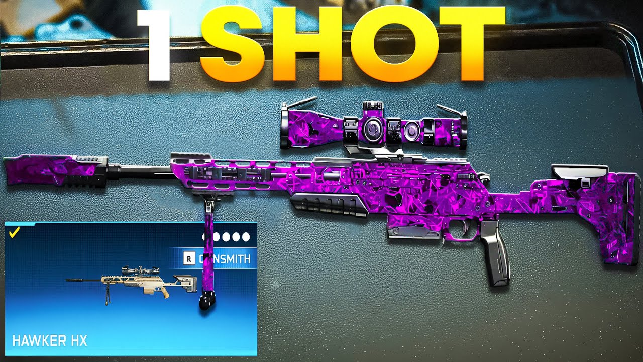 new *ONE SHOT* HAWKER HX CLASS is TAKING OVER in WARZONE! 😍 (Best HAWKER HX Class Setup) - BO7
